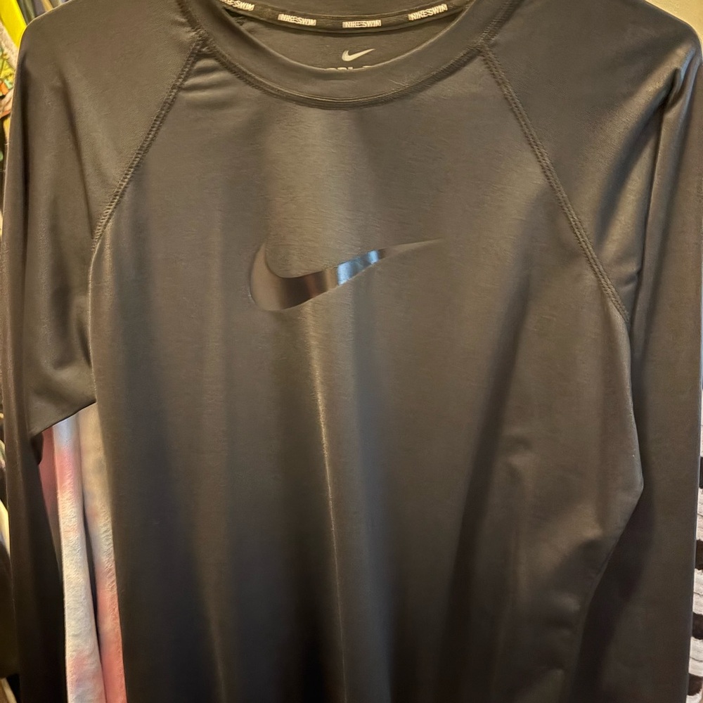 Nike Dri-FIT Black Swim Shirt